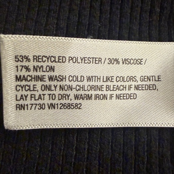 A New Day Womens Black Open Front Duster Cardigan Sweater Size XS Long Sleeve - Picture 2 of 5